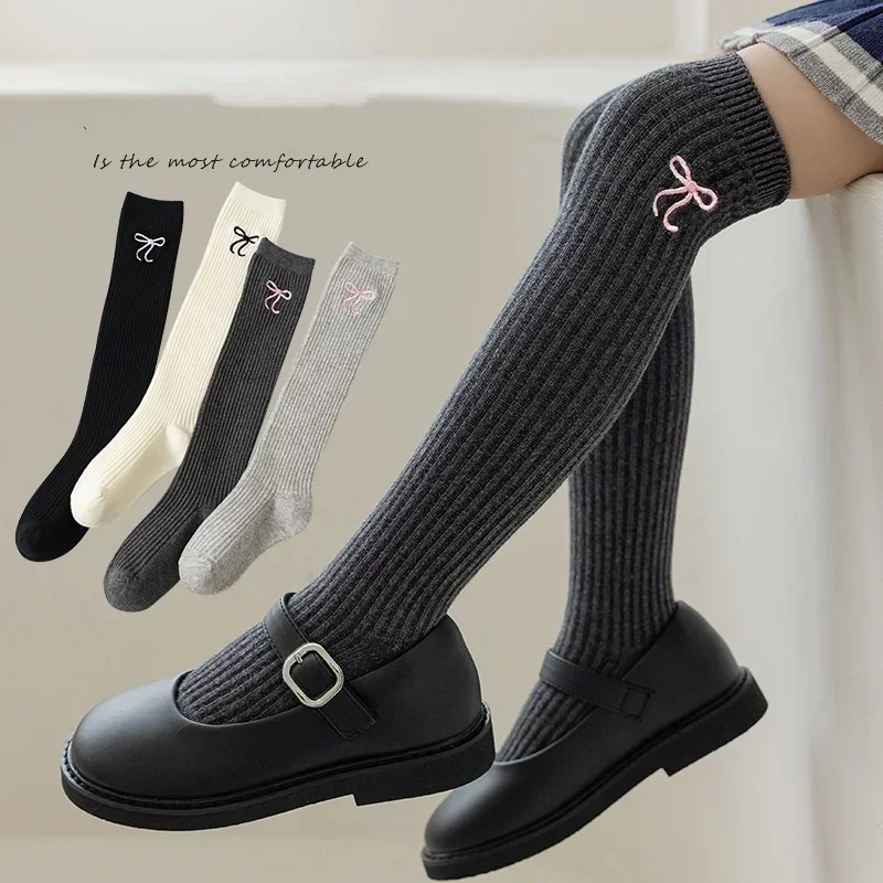 Baby Sock Oximeter - Długie skarpetki do kolan dla dziewczynek,