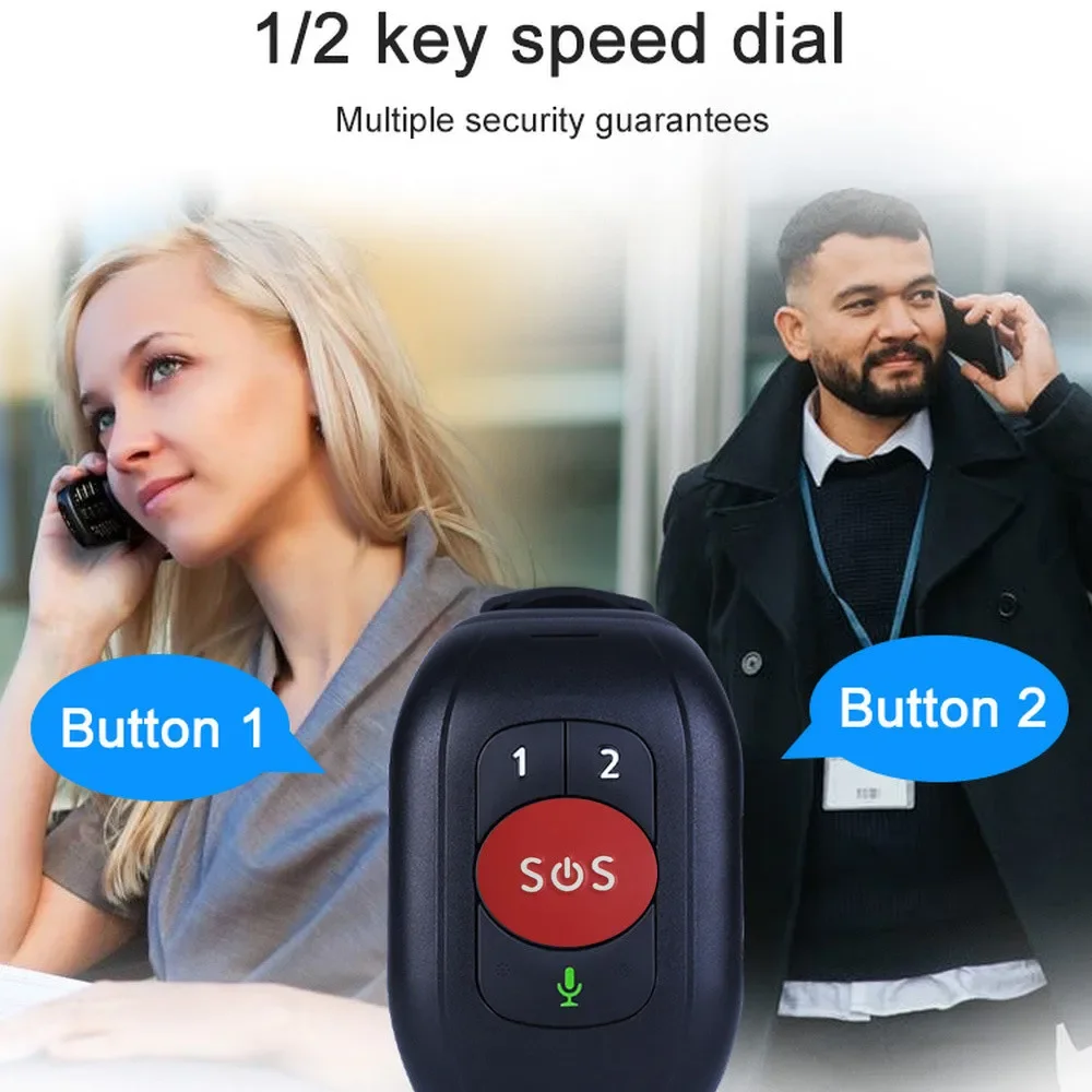 Fall Detection Watch - Zegarek SOS 4G LTE dla seniorów