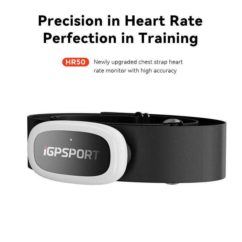 Breath Rate Monitor - Czujnik tętna HR50 IGPSPORT ANT+ kompatybilny