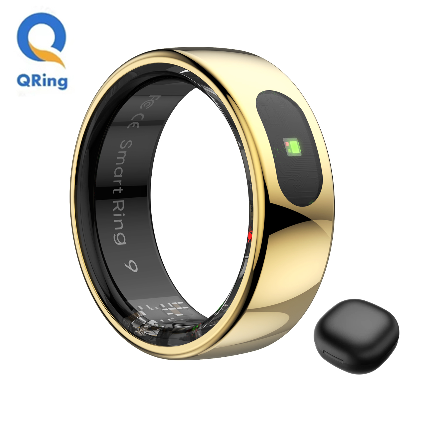 Temperature Ring Skin - Inteligentny Pierścień Męski Damski z Etui