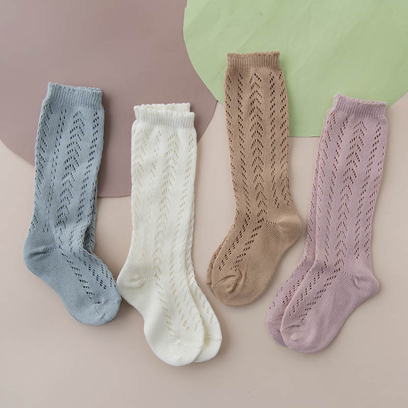 Baby Sock Oximeter - Nowe letnie skarpetki dziecięce Dziewczynki Podkolanówki