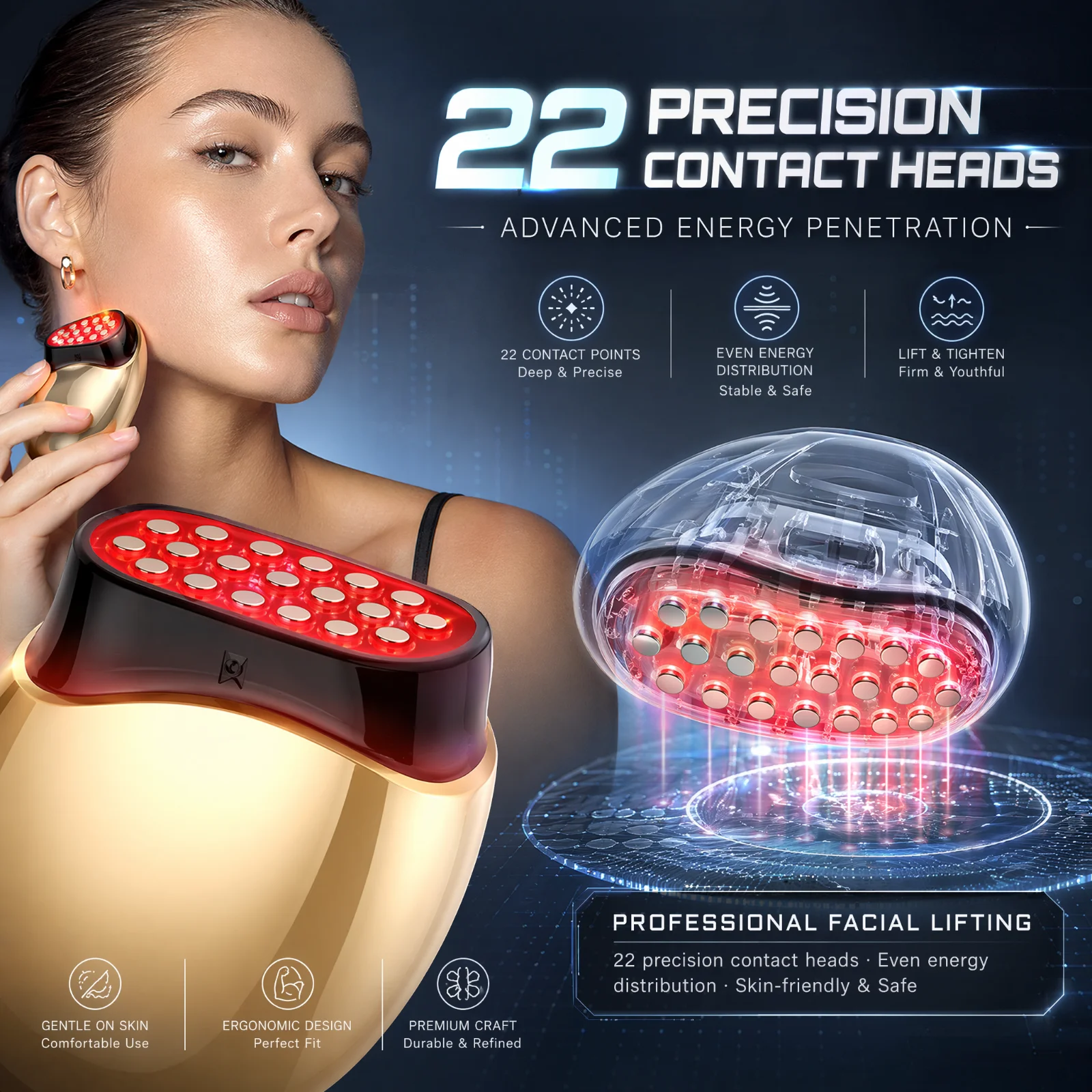 Urządzenie do pielęgnacji skór – Galvanic Skin Sensor recenzja i cena