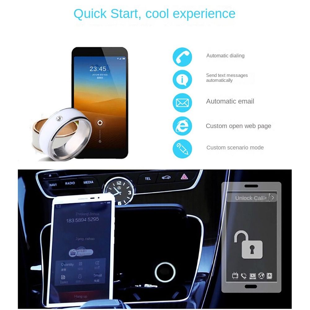 Wielofunkcyjny inteligentny pi – Smart Ring Nfc Pay recenzja i cena