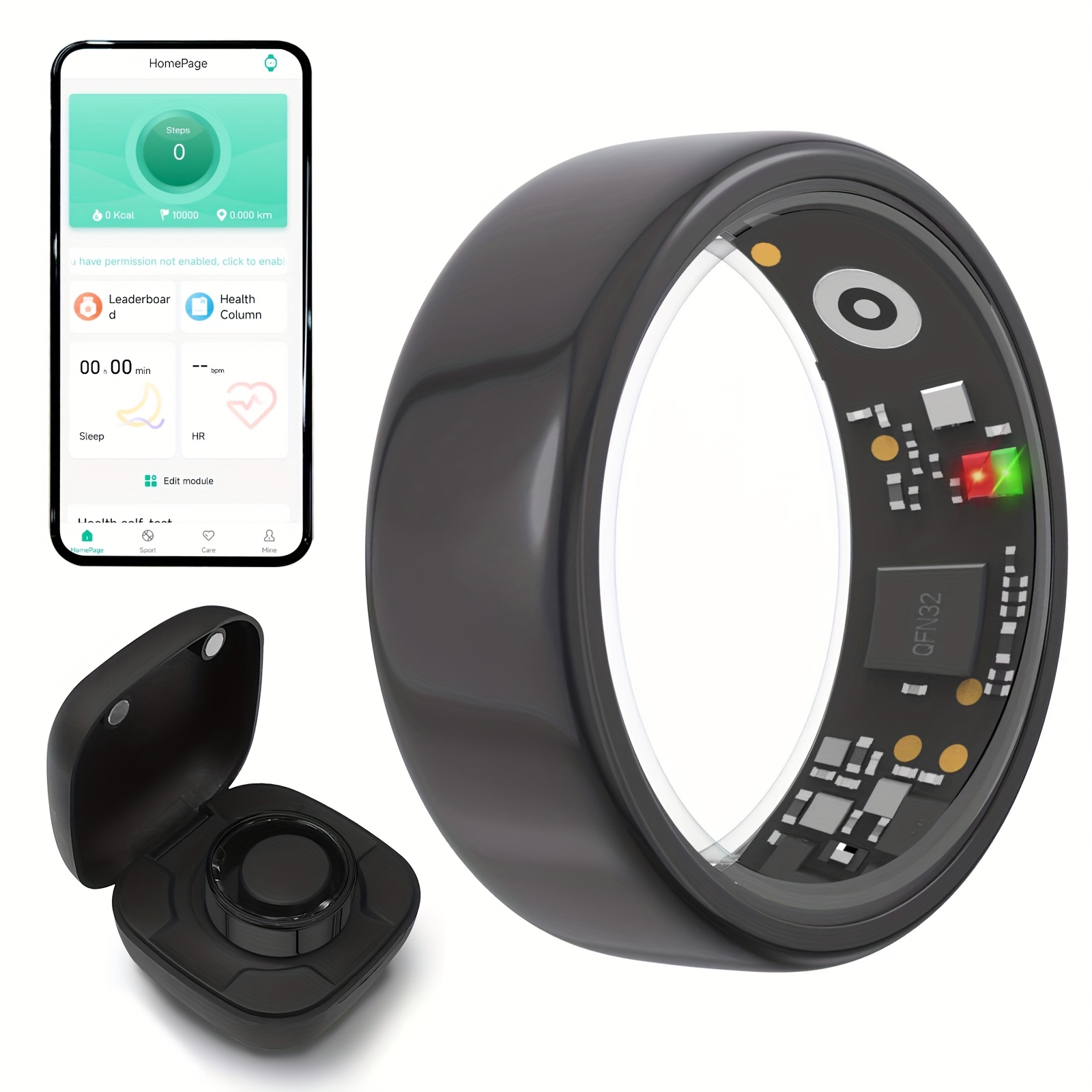 Inteligentny Pierścień Męski D – Temperature Ring Skin recenzja i cena