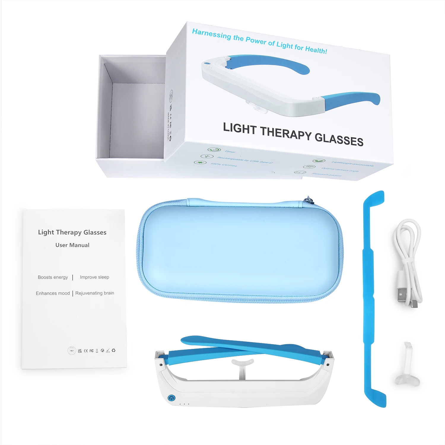 Okulary do terapii światłem SA – Light Therapy Glasses recenzja i cena