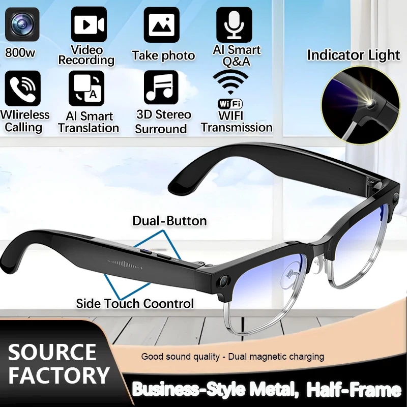 Inteligentne okulary 2026 z no – Smart Glasses Lens recenzja i cena