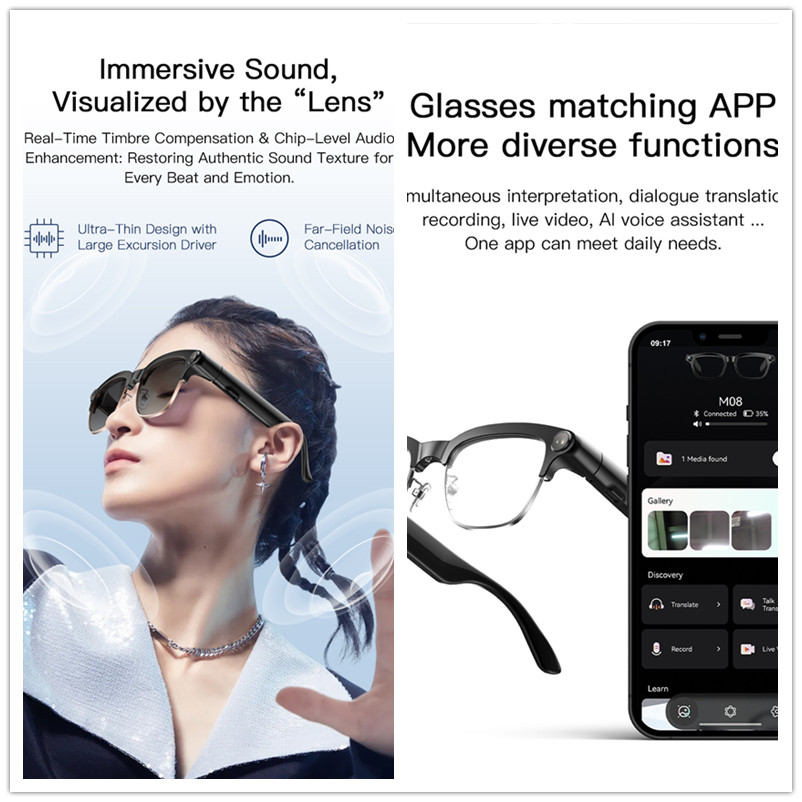 Inteligentne okulary 2026 z no – Smart Glasses Lens recenzja i cena