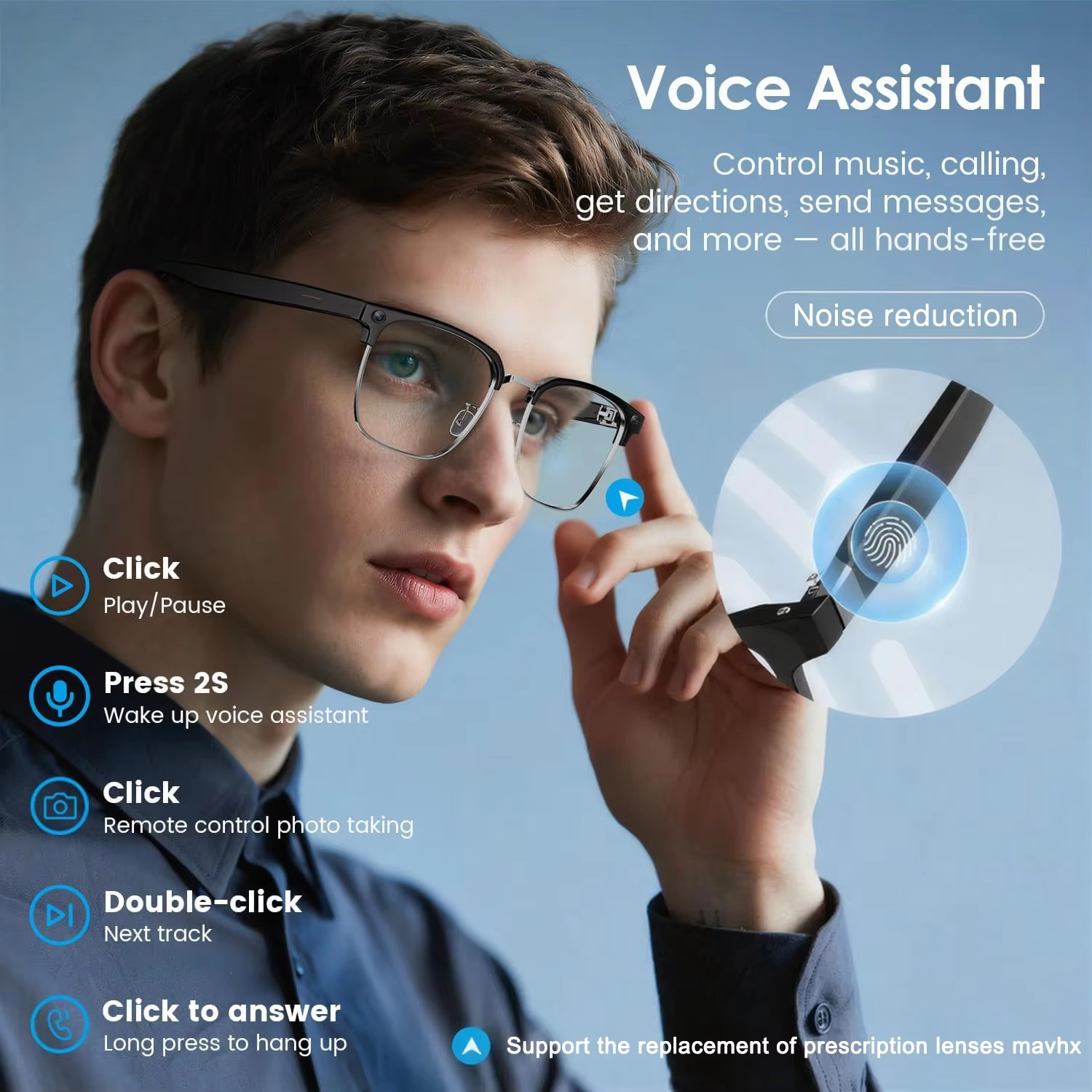Okulary przeciwsłoneczne męski – Smart Glasses Lens recenzja i cena